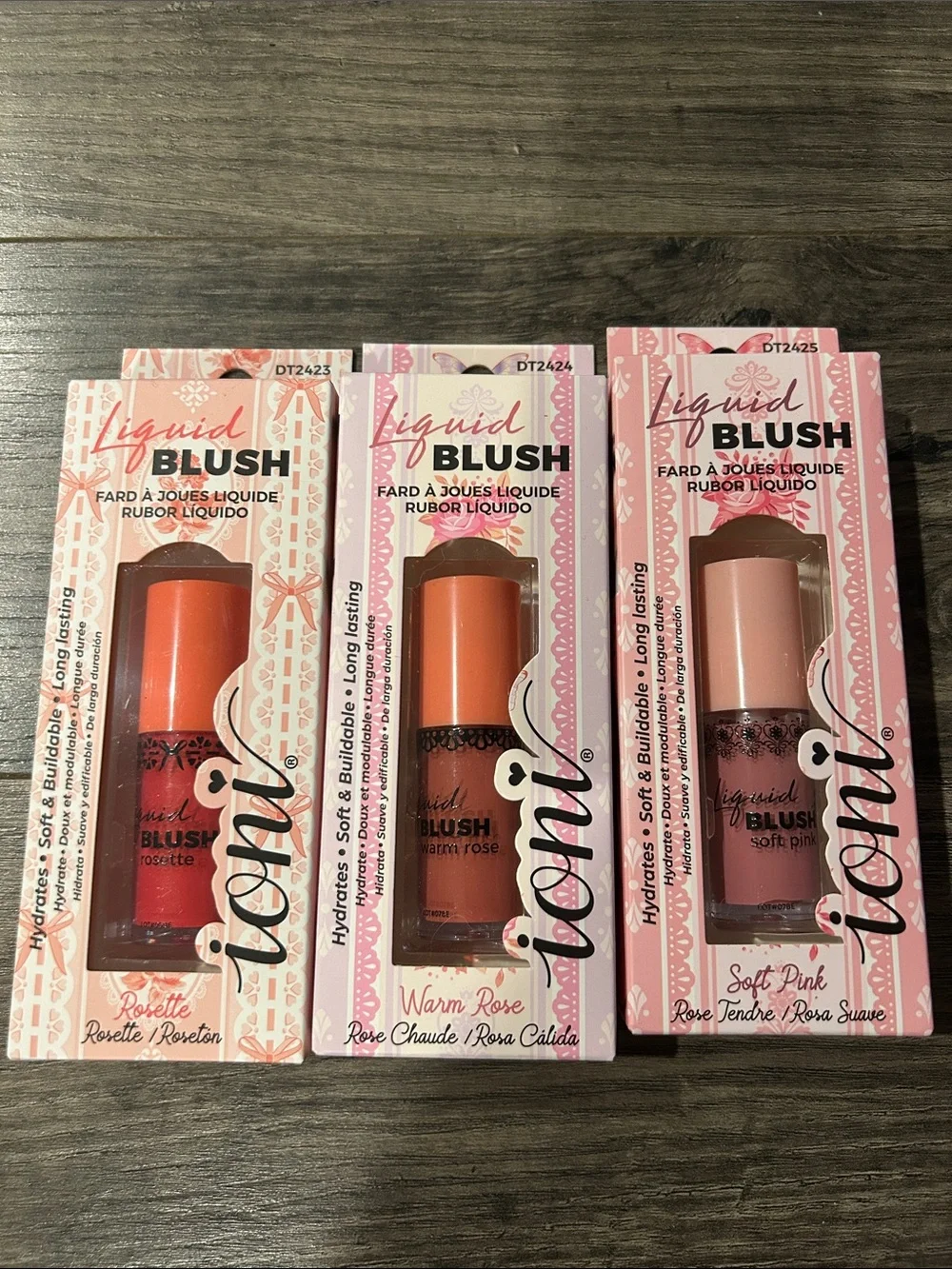 ioni Liquid Blush Set NEW
